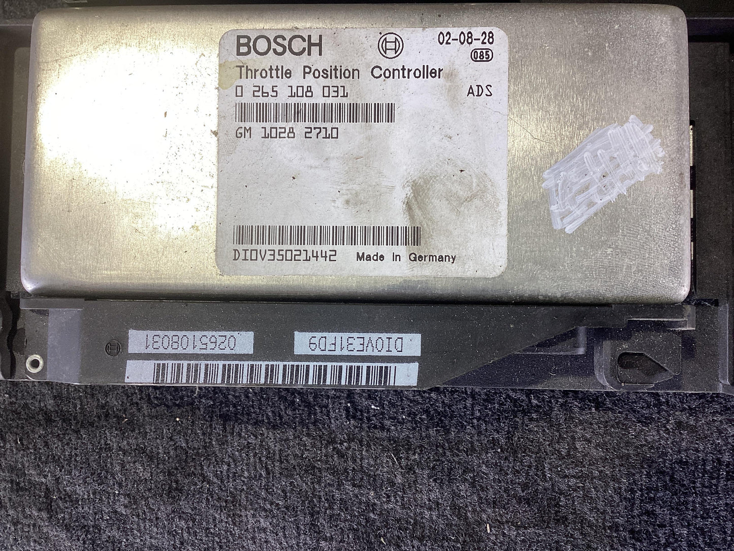 Holden Commodore VY  Throttle Valve Control Unit 10282710