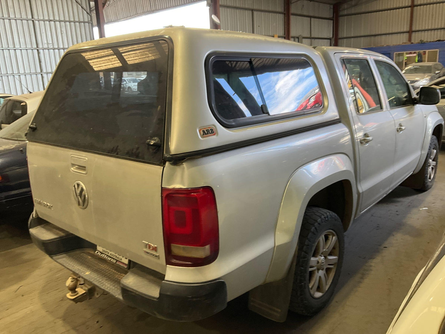 2011 Volkswagen Amarok   Silver
