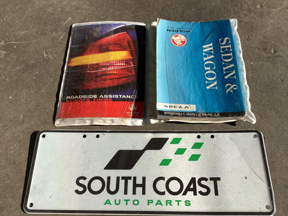 2002 - 2004 Holden Commodore VY 6G1YL54A94L196501 Owners Handbook