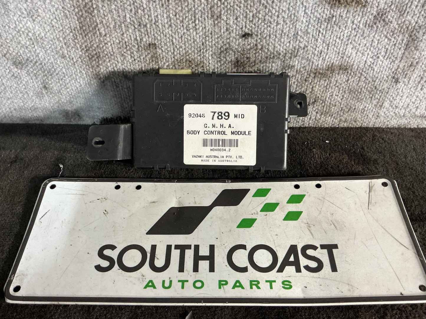 Holden Commodore VR 6H8VRK19HSL781543 BCM Kit 92048789