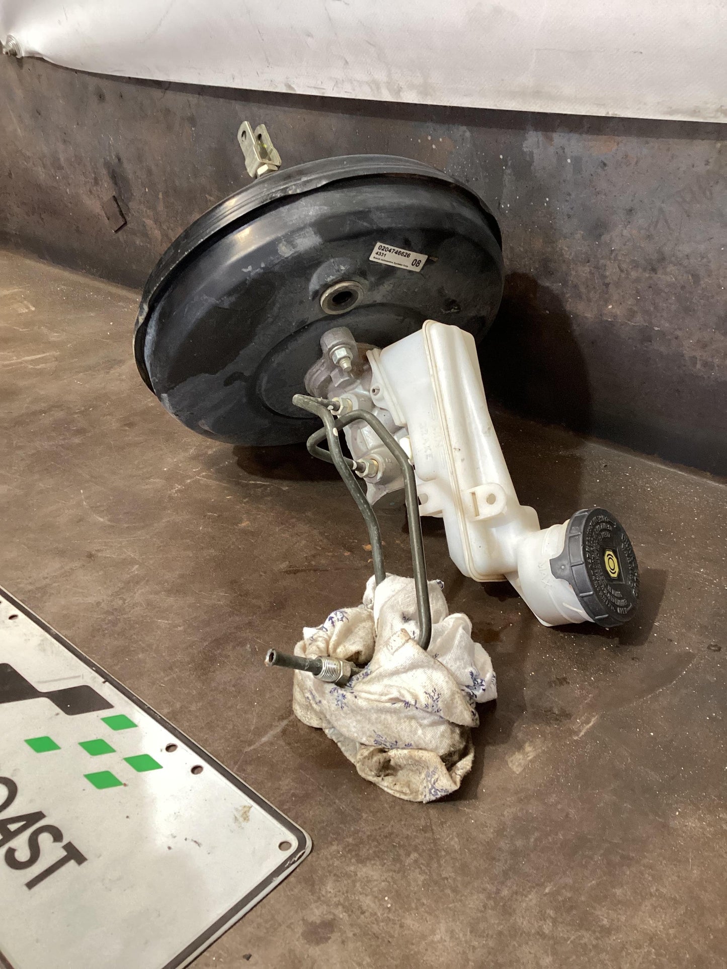 Holden Colorado RG  Brake Booster