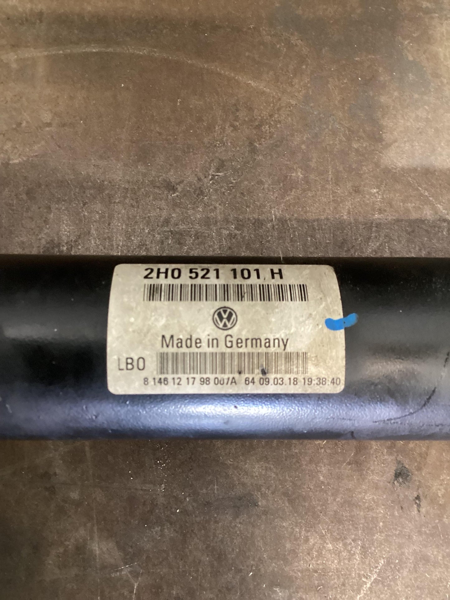 Volkswagen Amarok   Front Prop Shaft 2H0521101H