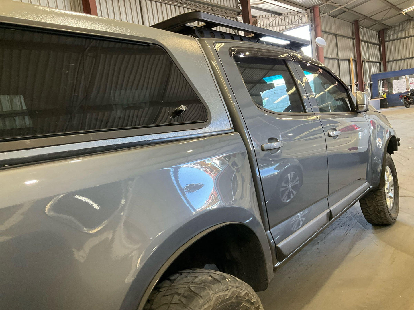 2014 Holden Colorado Grey
