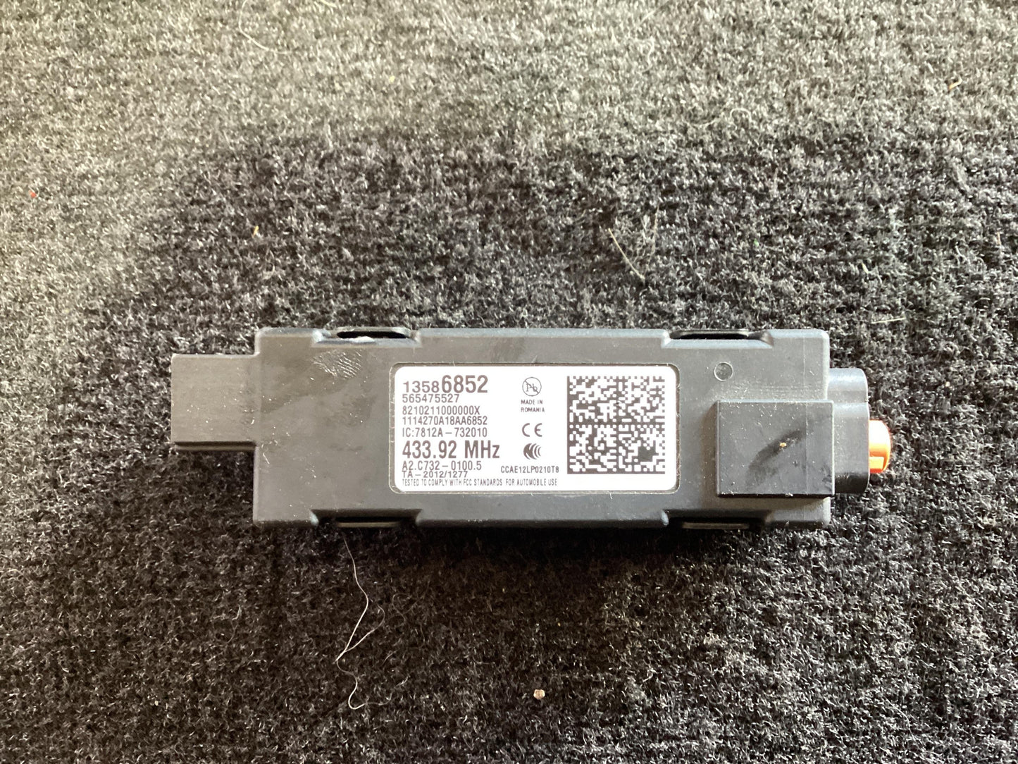 2015 Holden Commodore VF II  Keyless Entry Module 13586852