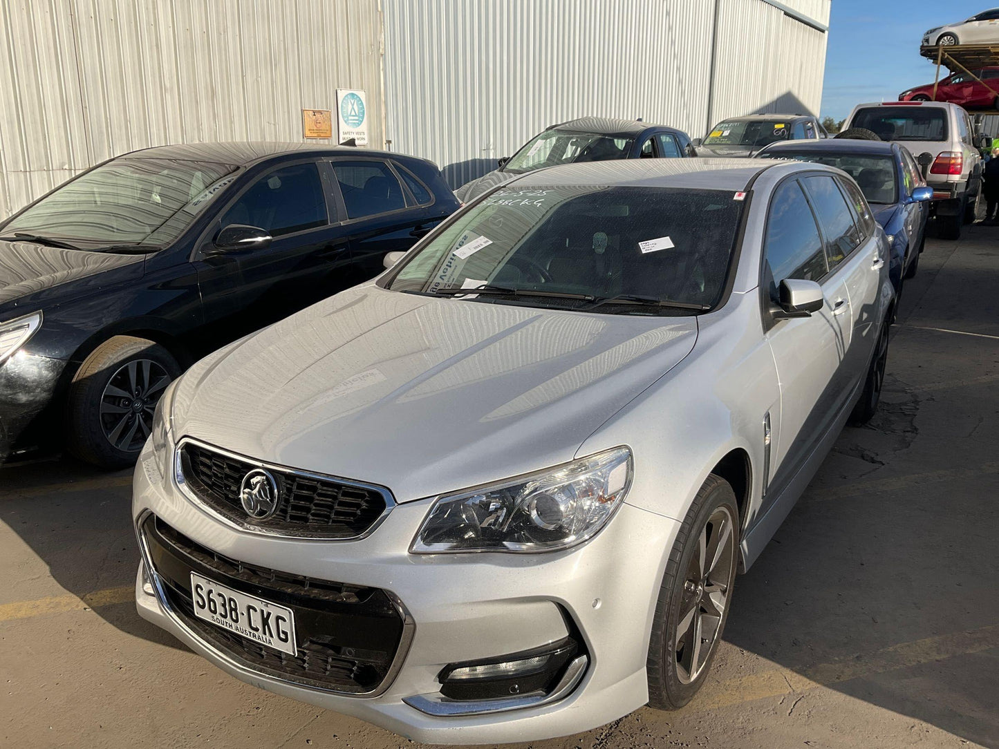 2017 Holden Commodore Sportwagon SV6 VF Silver