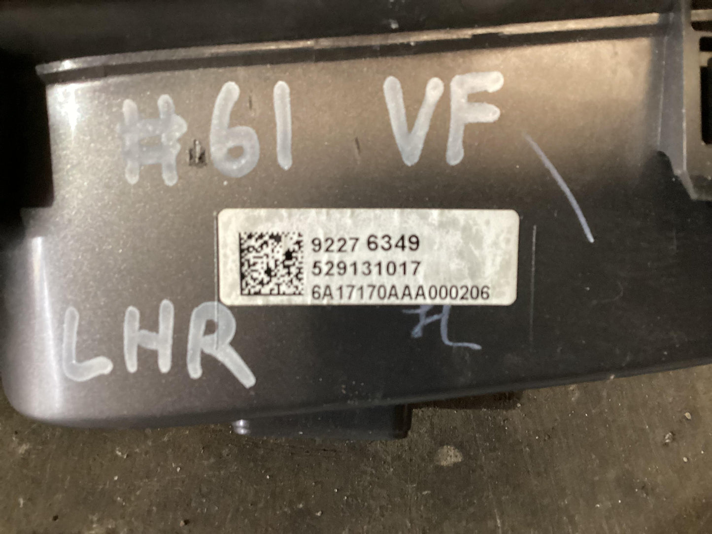 2017, Holden, Commodore, Sportwagon, VF, Left Rear Window Switch