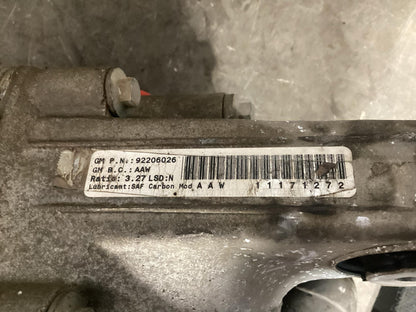 2011 - 2011 Holden Commodore   Rear Differential Assembly 92206026