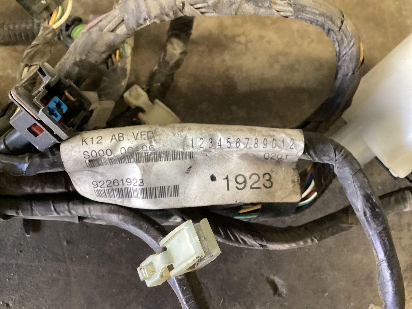 Holden Commodore VE  Wiring Harness 92261923