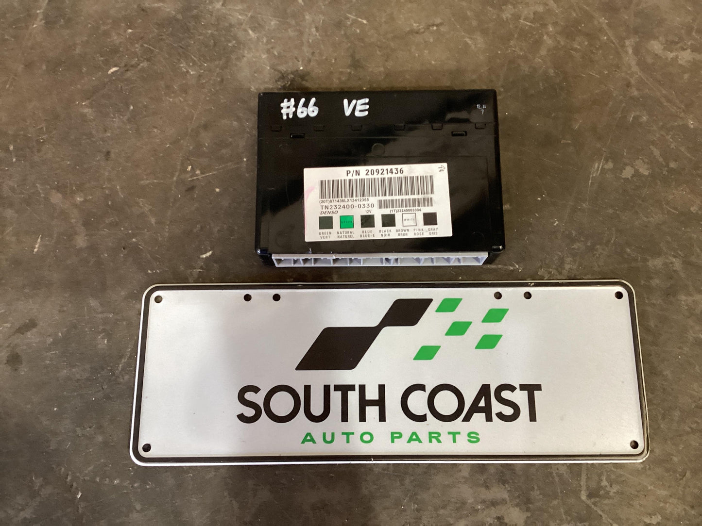 2012, Holden, Commodore, SV6 Sportwagon, VE, Body Control Module