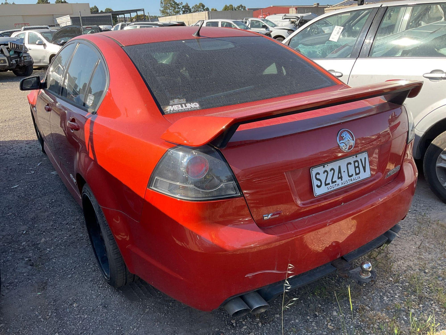 2006 - 2010 Holden Commodore SS VE Orange