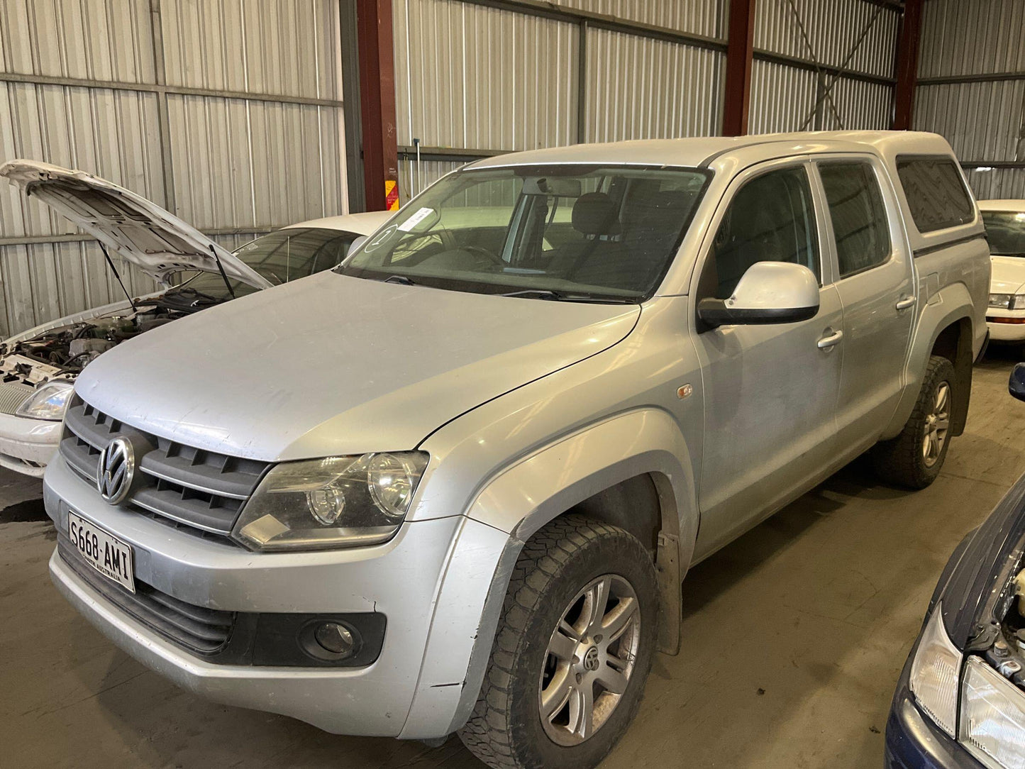 2011 Volkswagen Amarok   Silver