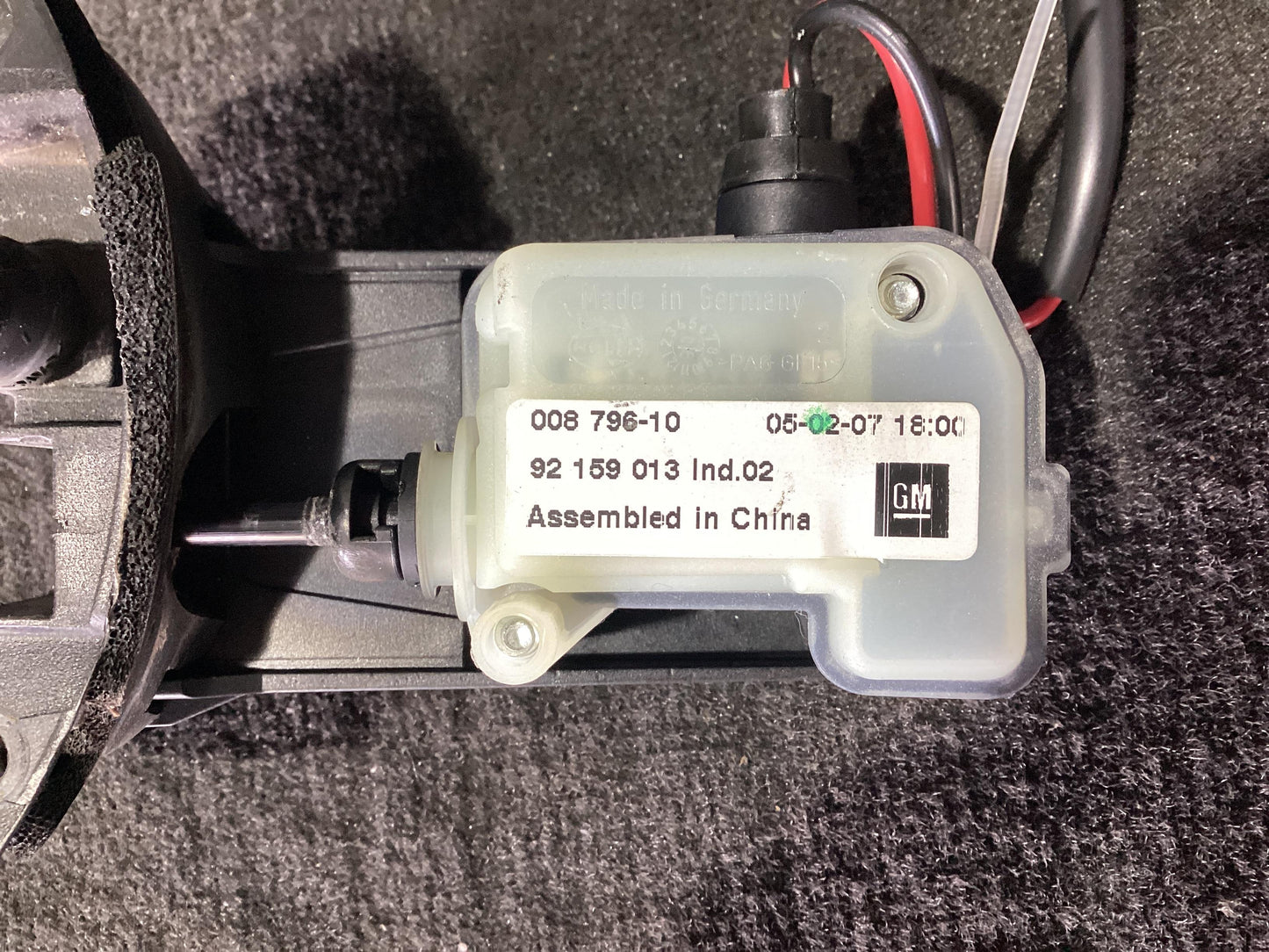 2007, Holden, Calais, VE, Calais, Fuel Filler Door Release Cable