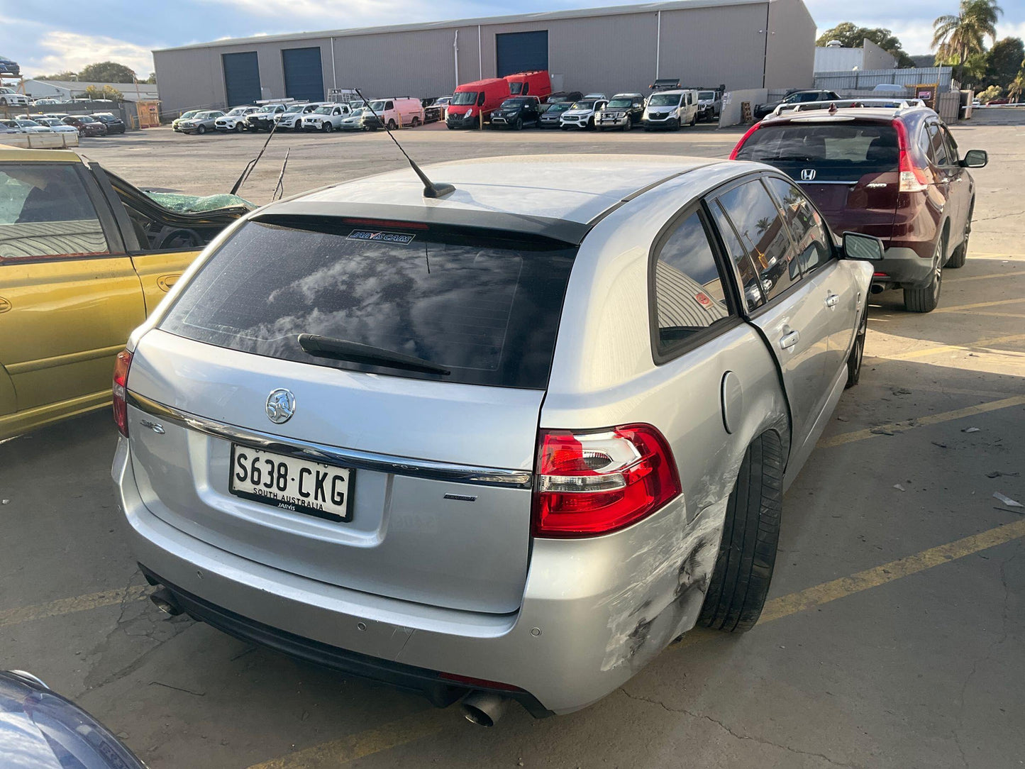 2017 Holden Commodore Sportwagon SV6 VF Silver