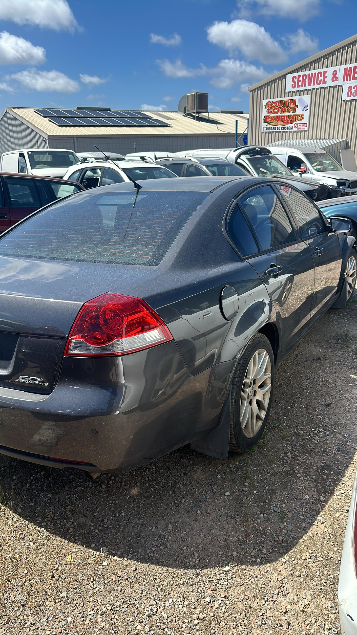 2006 - 2011 Holden Commodore Omega VE Grey