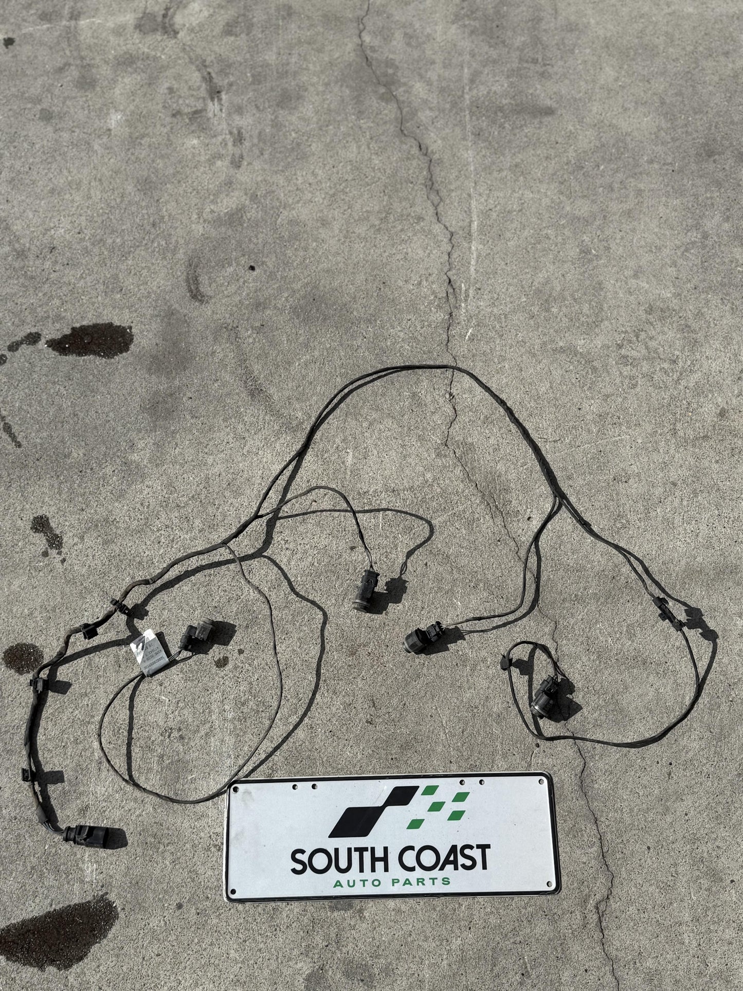 Audi A4 B8 WAUZZ8K9AA071441 Front Bar Wiring Harness 8K0971095A