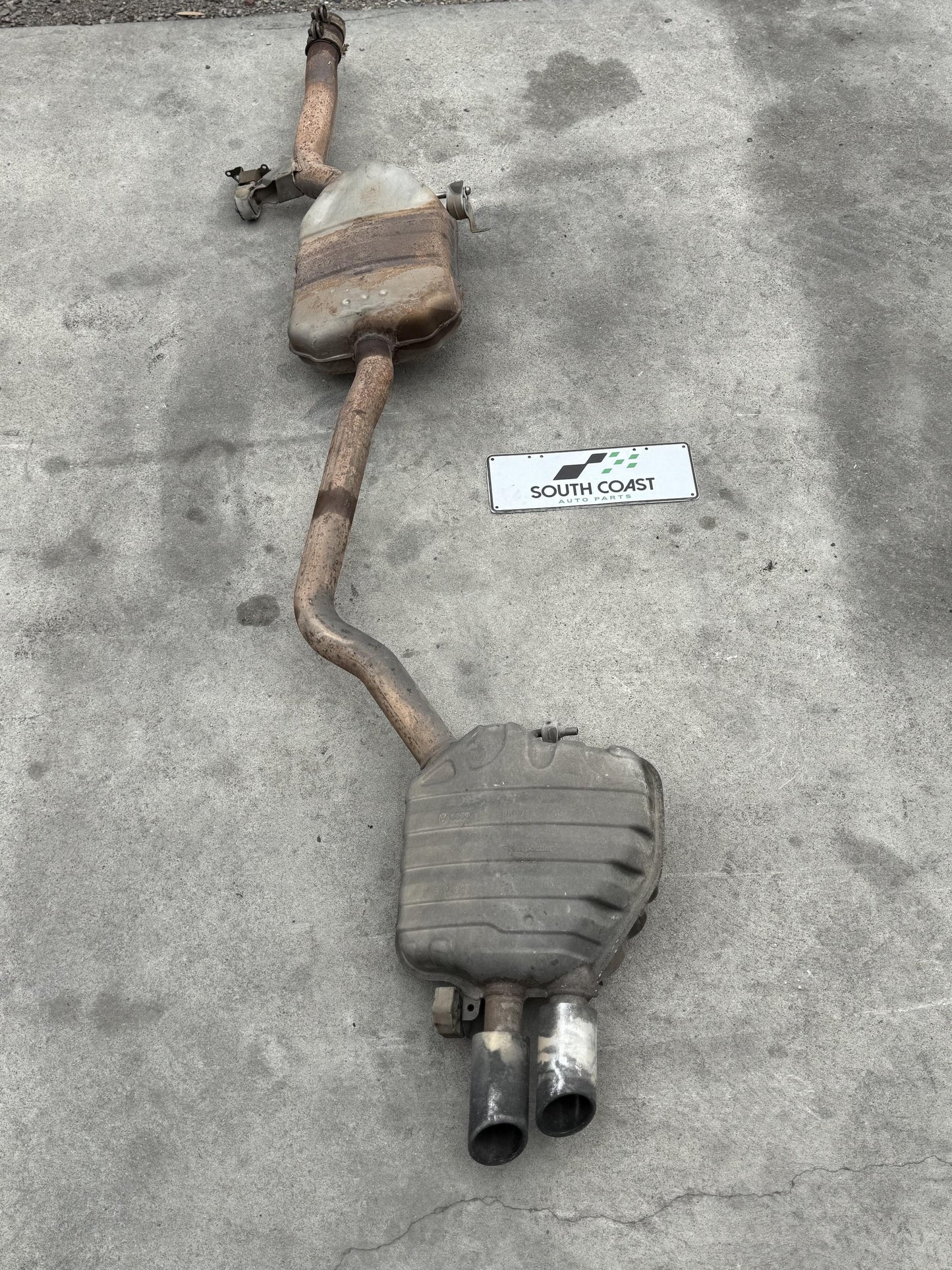 Audi A4 B8 WAUZZ8K9AA071441 Exhaust System 8K0253611AG