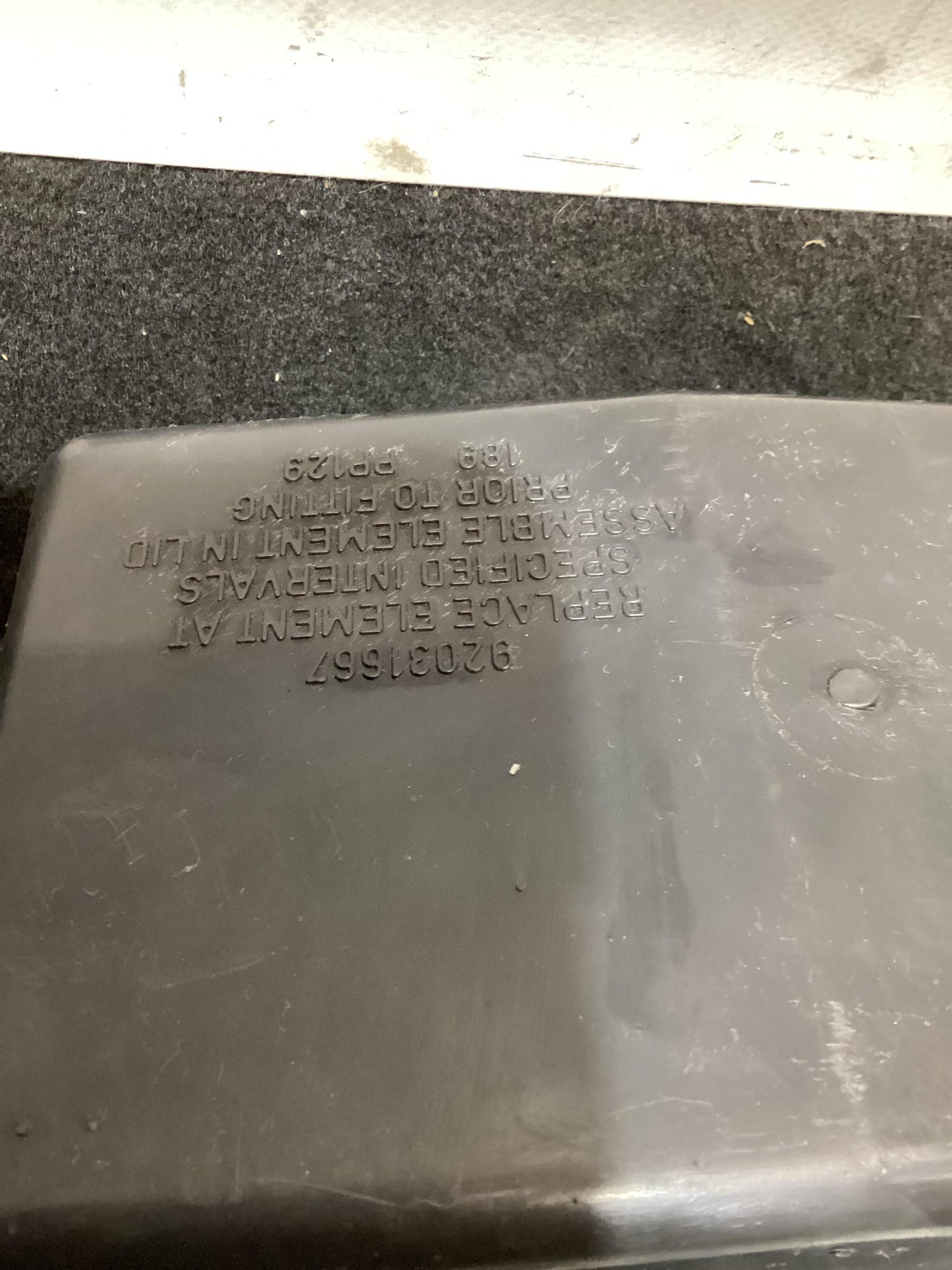 Holden Commodore VR  Cold Air Box 92031667