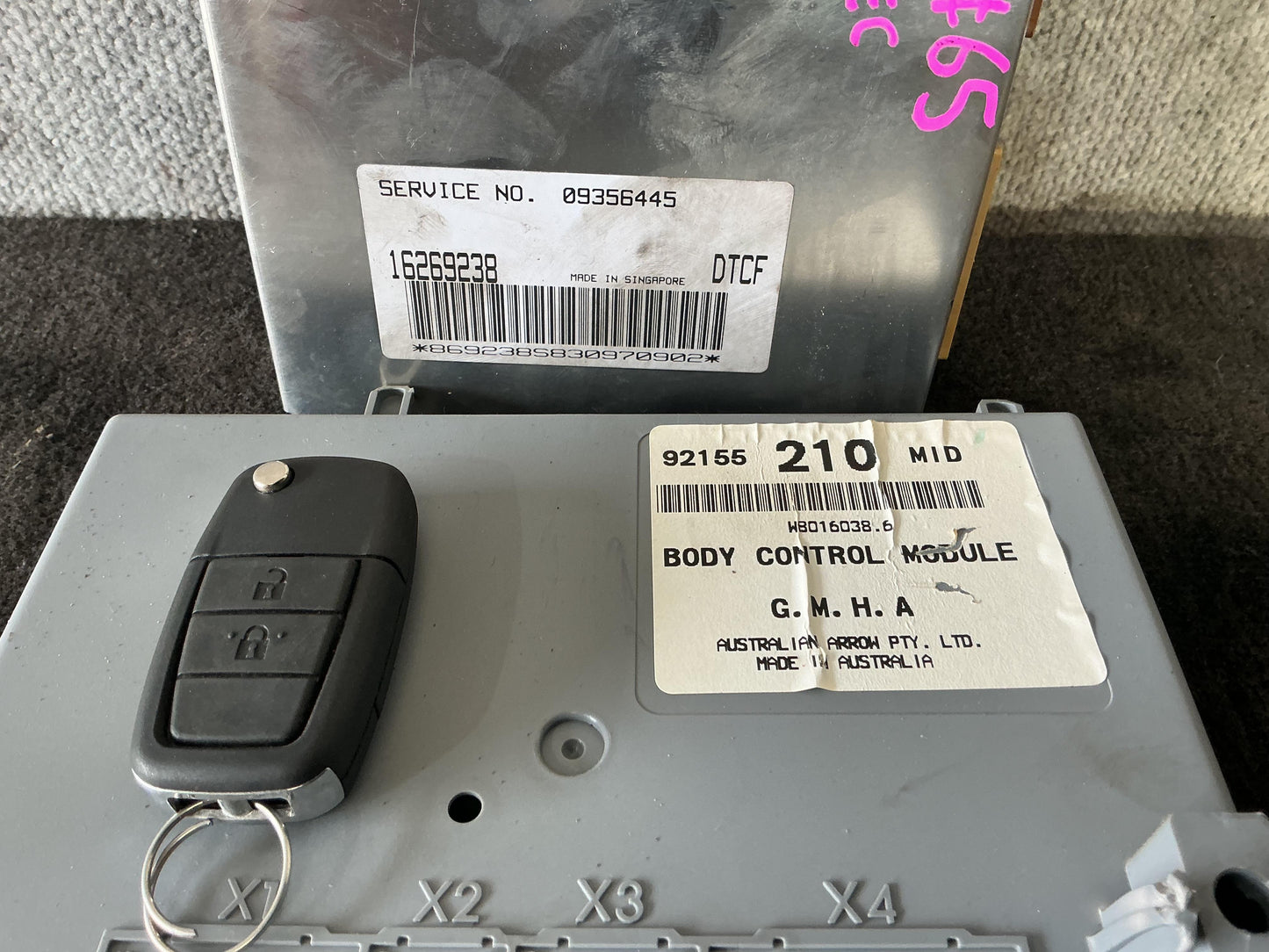 Holden Commodore VY  BCM Kit 92155210