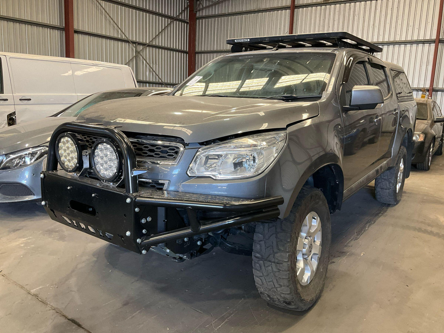 2014 Holden Colorado Grey