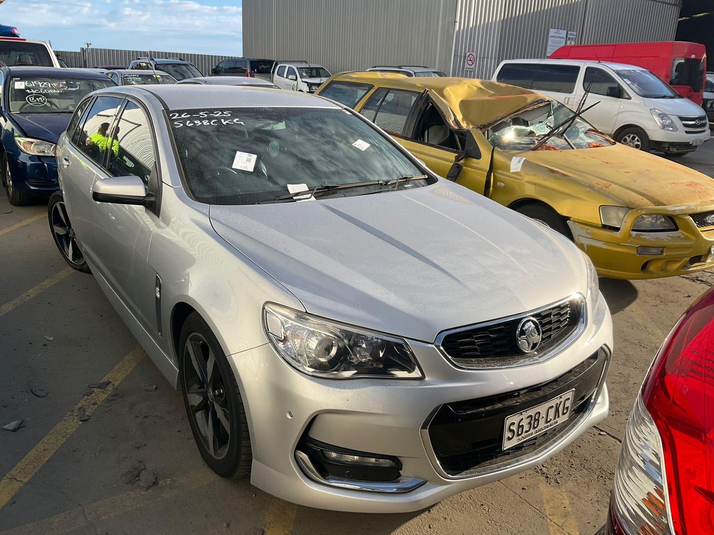 2017 Holden Commodore Sportwagon SV6 VF Silver
