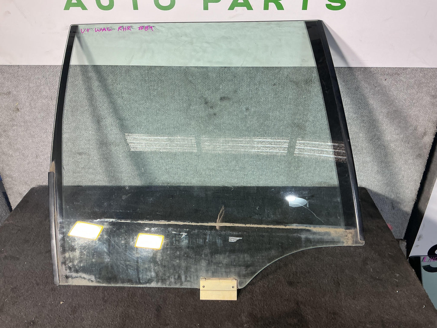 Holden Commodore VY  Right Rear Door Glass