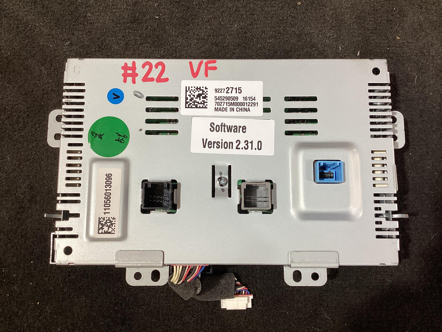 2016 - 2016 Holden Commodore Commodore  Dash Display Unit 92272715