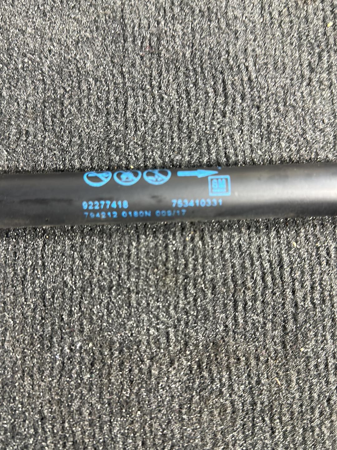 2017 Holden Commodore VF  Bonnet Gas Strut