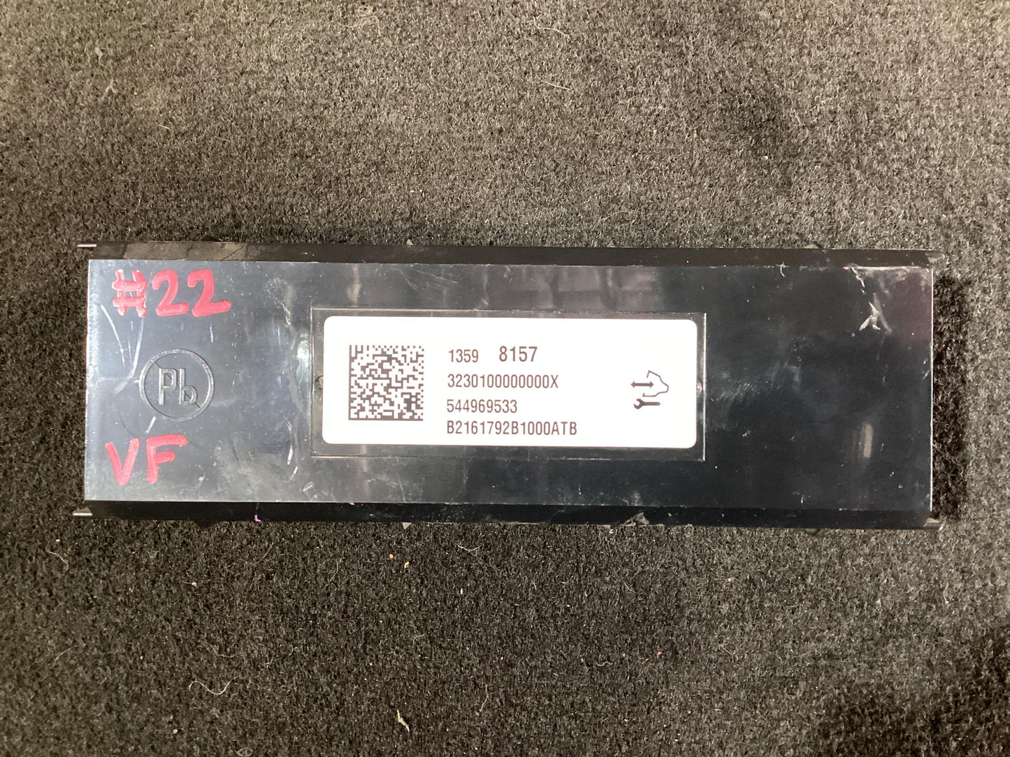 2016 - 2016 Holden Commodore Commodore  Heater Interface Module 13598157