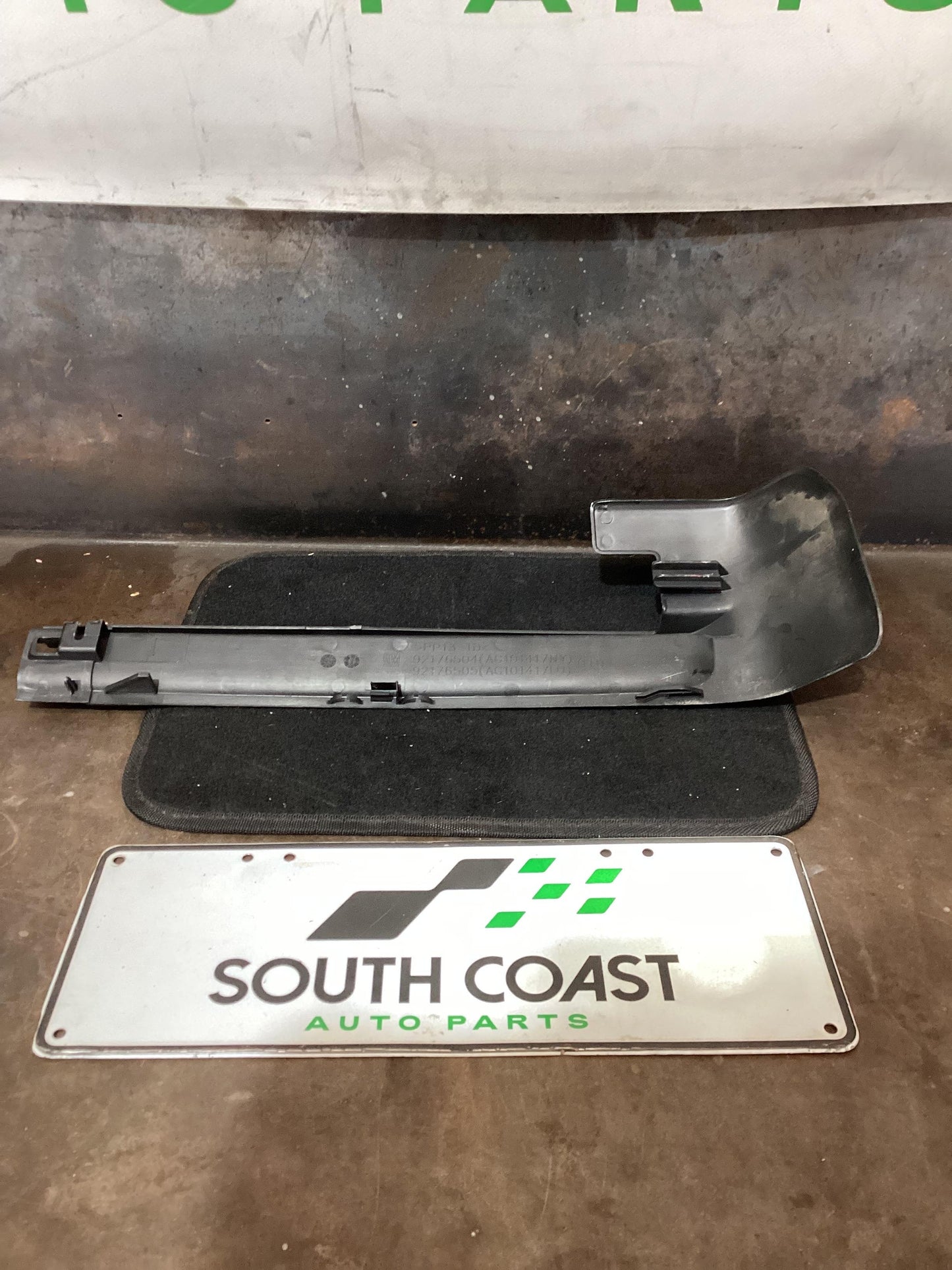 Holden Commodore VE  Left Front Seat Rail Trim 92176504