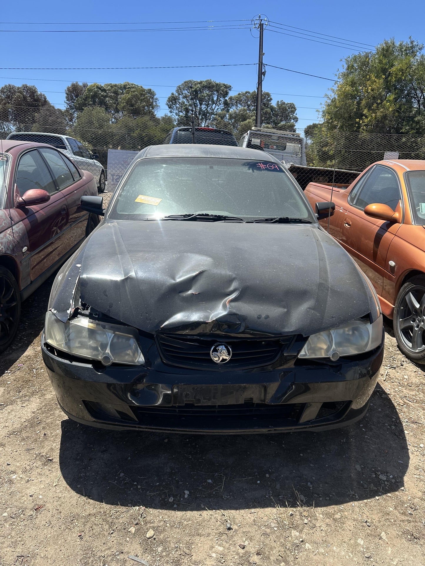 2003 - 2004 Holden Crewman  VY Black
