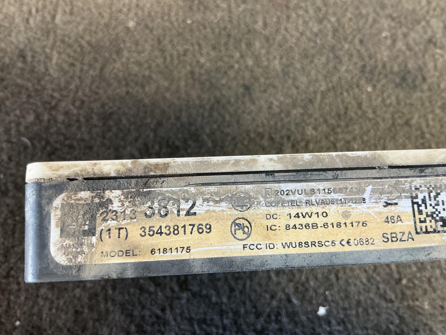 2013 - 2017 Holden Commodore VF  Right Blind Spot Sensor 23133812