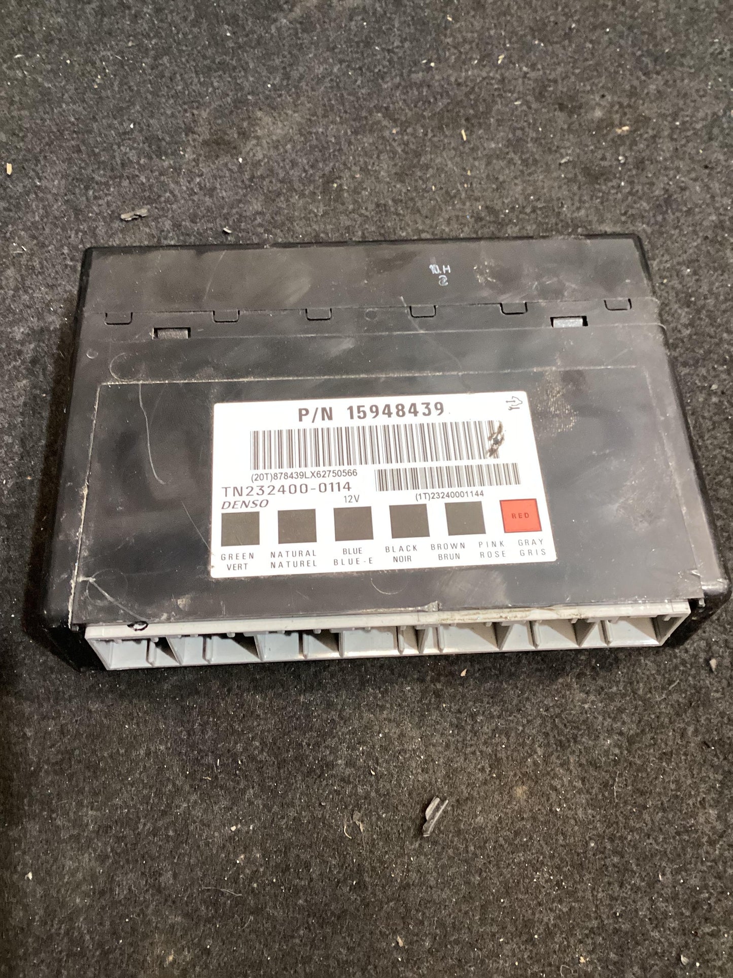 2006 - 2010 Holden Commodore VE  BCM Kit 15948439