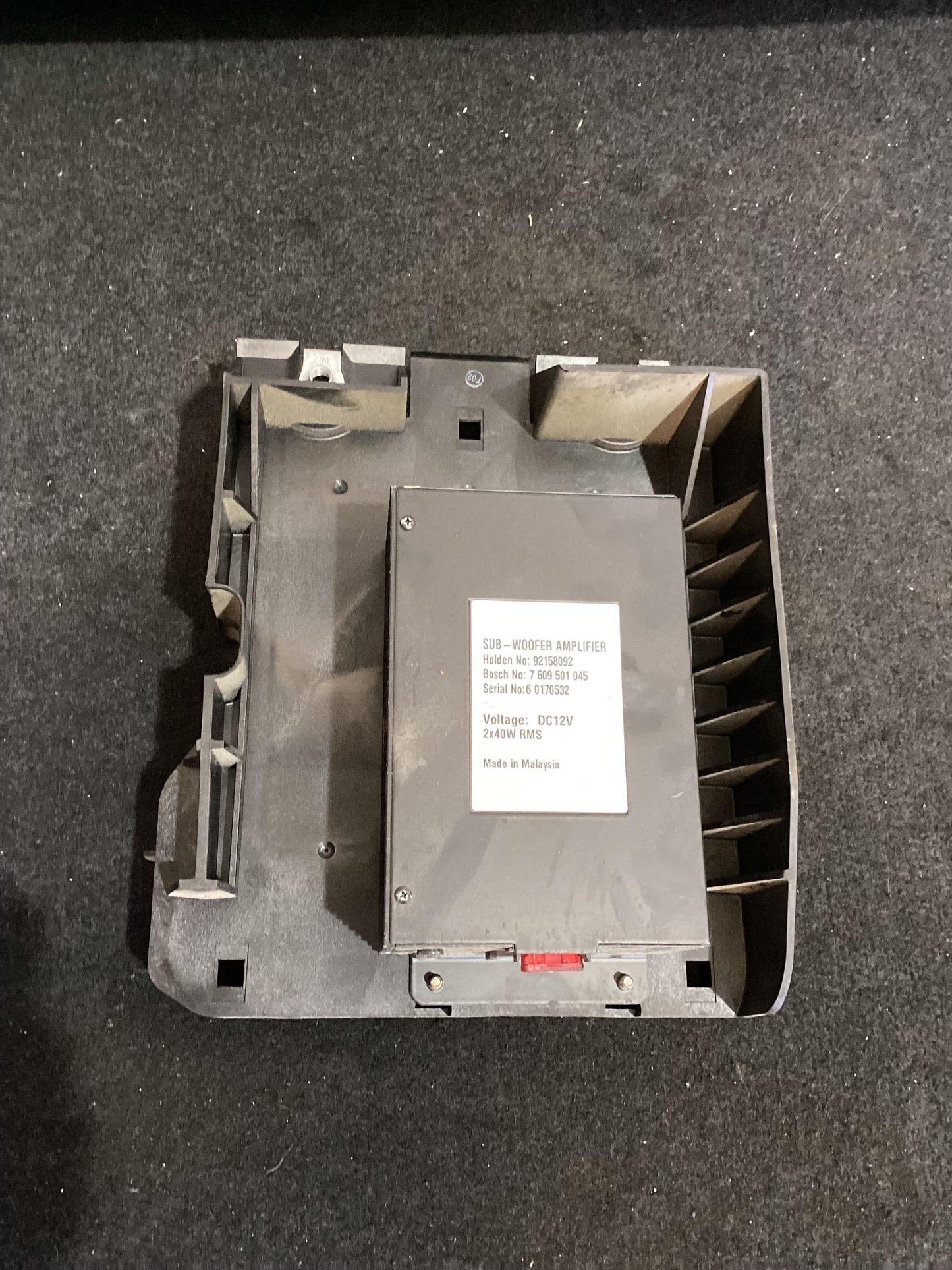 2006 - 2010 Holden Commodore VE  Stereo Amplifier 92158092
