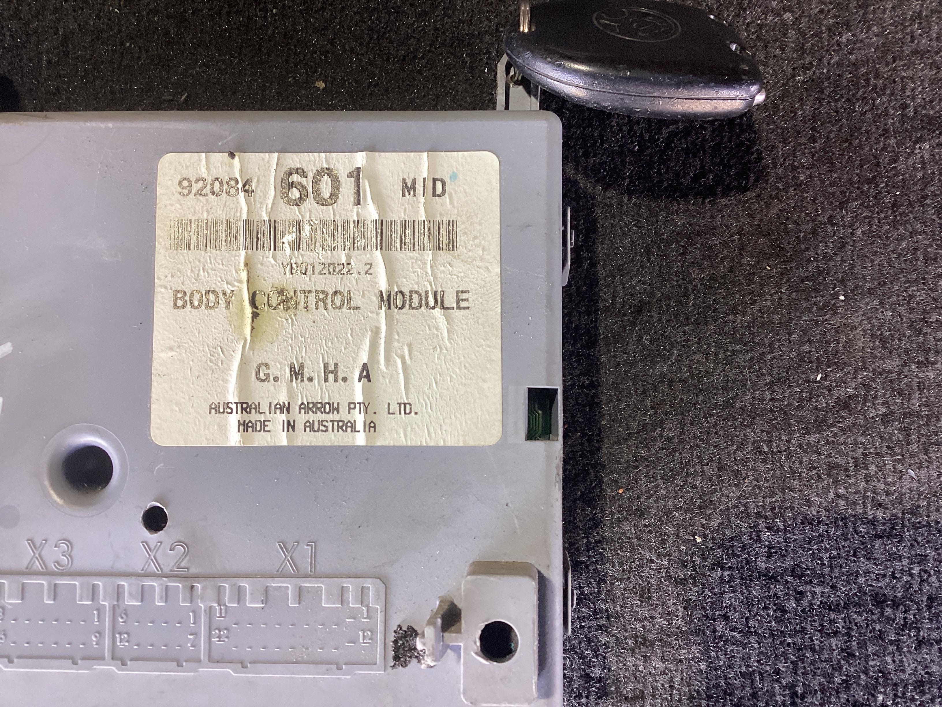 Holden Commodore VY Body Control Module 92084601 – SC Auto Parts