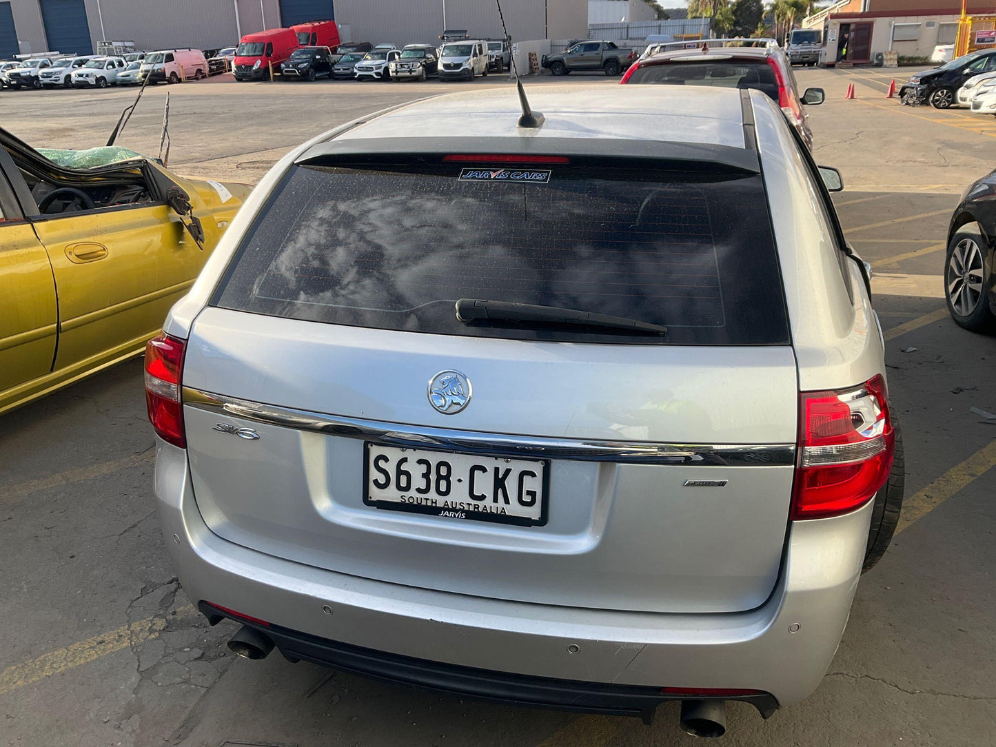 2017 Holden Commodore Sportwagon SV6 VF Silver
