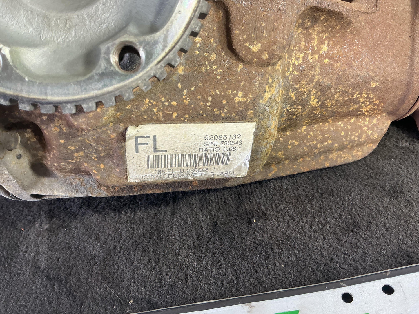 Holden Commodore VY  Rear Differential Assembly 92085132