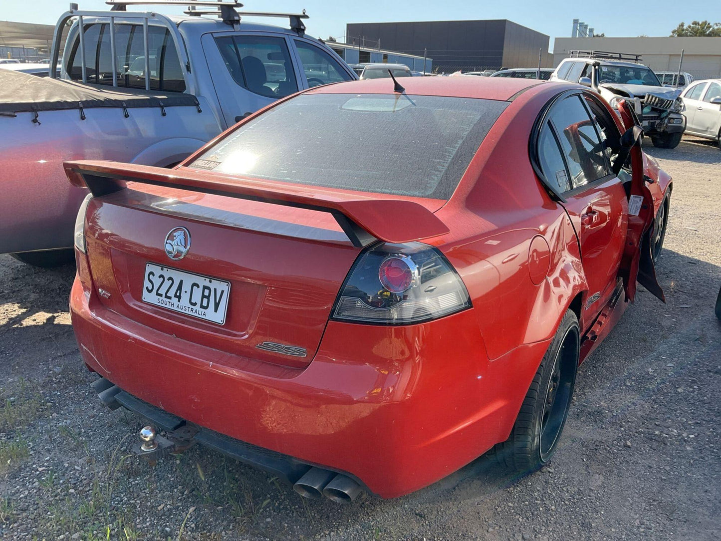 2006 - 2010 Holden Commodore SS VE Orange