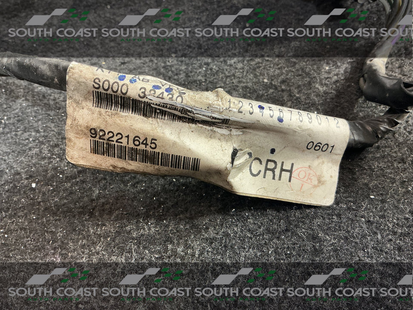 2011 Holden Commodore VE Rad Support Wiring Harness 9221645