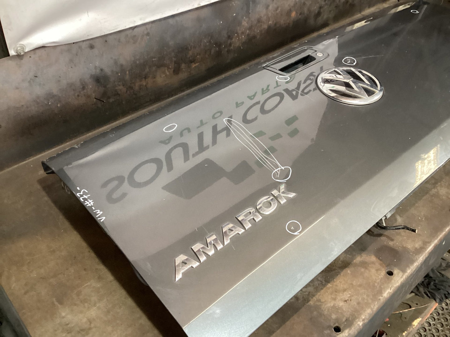 2018 Volkswagen Amarok Tailgate