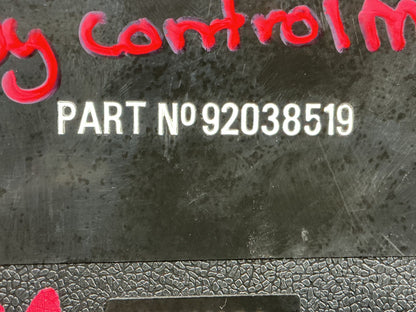 1990 Holden Statesman VQ 6H8VSY19UML459969 Body Control Module 92038519