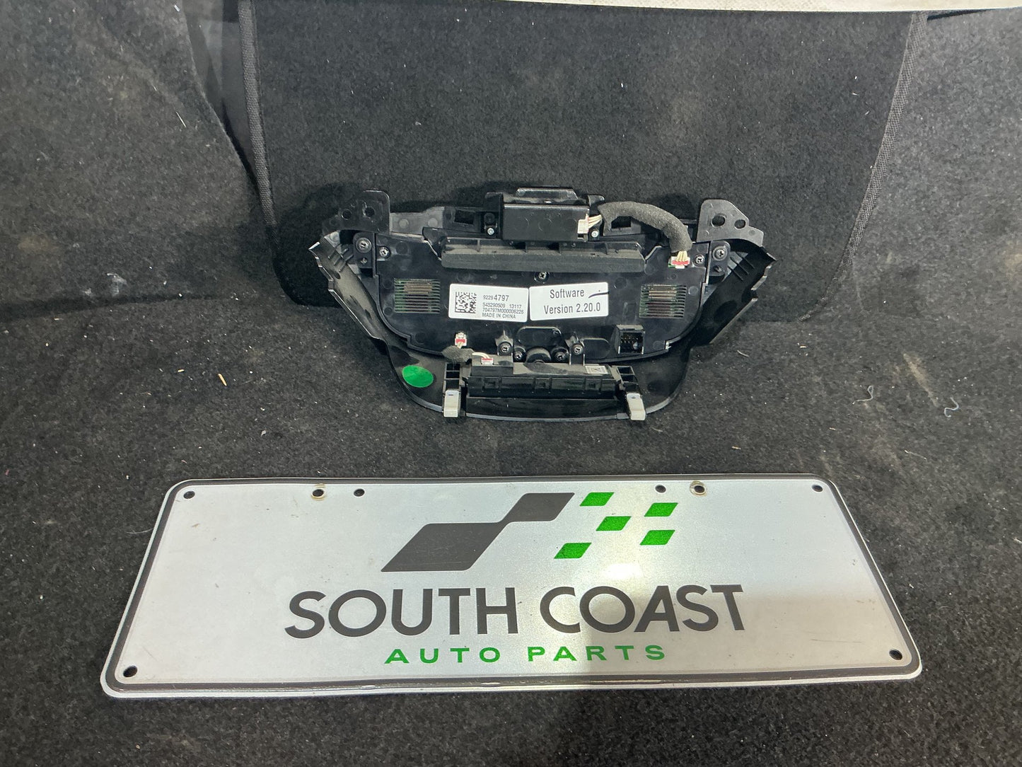 2013 Holden Ute VF  Heater Controls 92294797