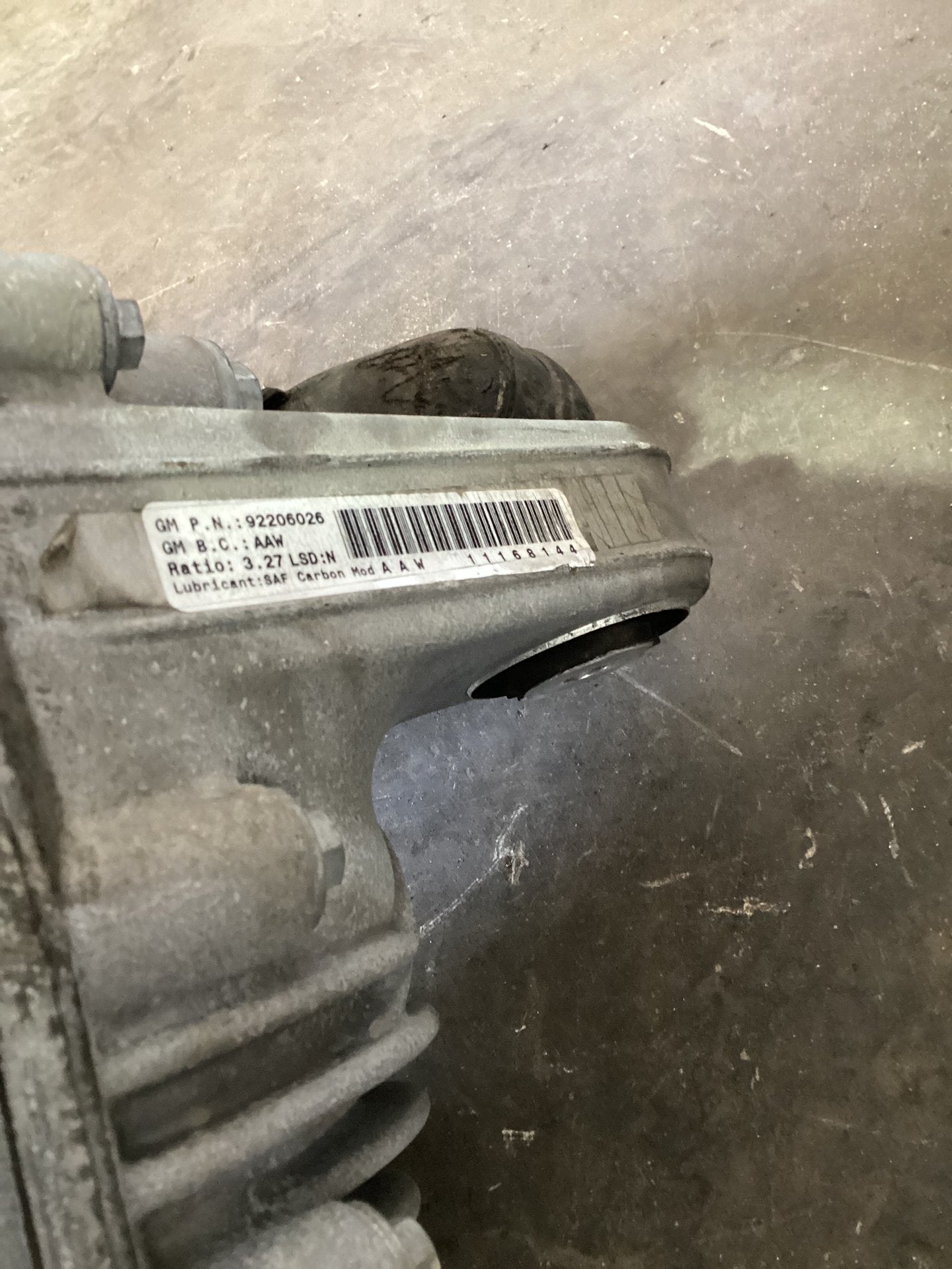 Holden Commodore VE  Rear Differential Assembly