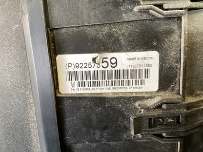 2011-2013 Holden Commodore VE Fuse Box 92257559