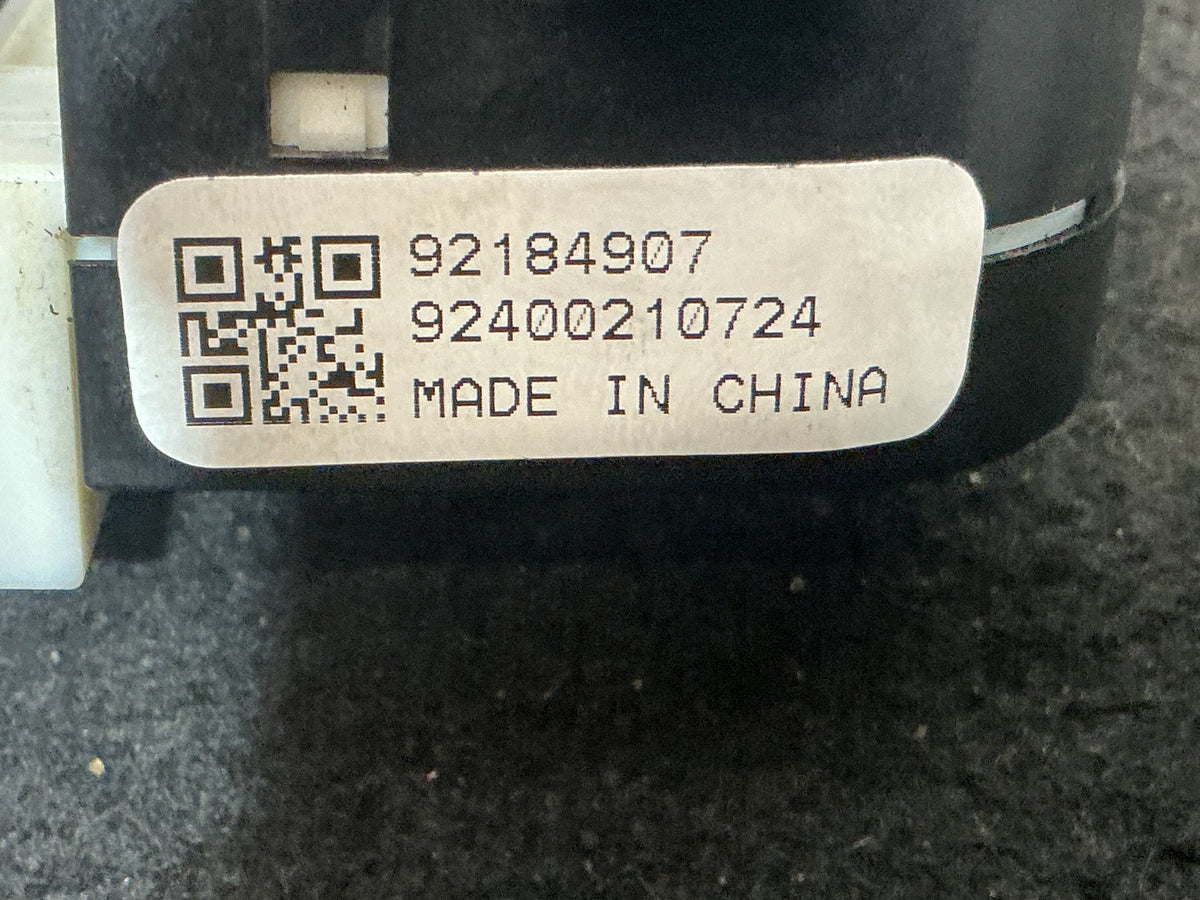 2009 Holden Commodore VE Ignition Switch 92184907