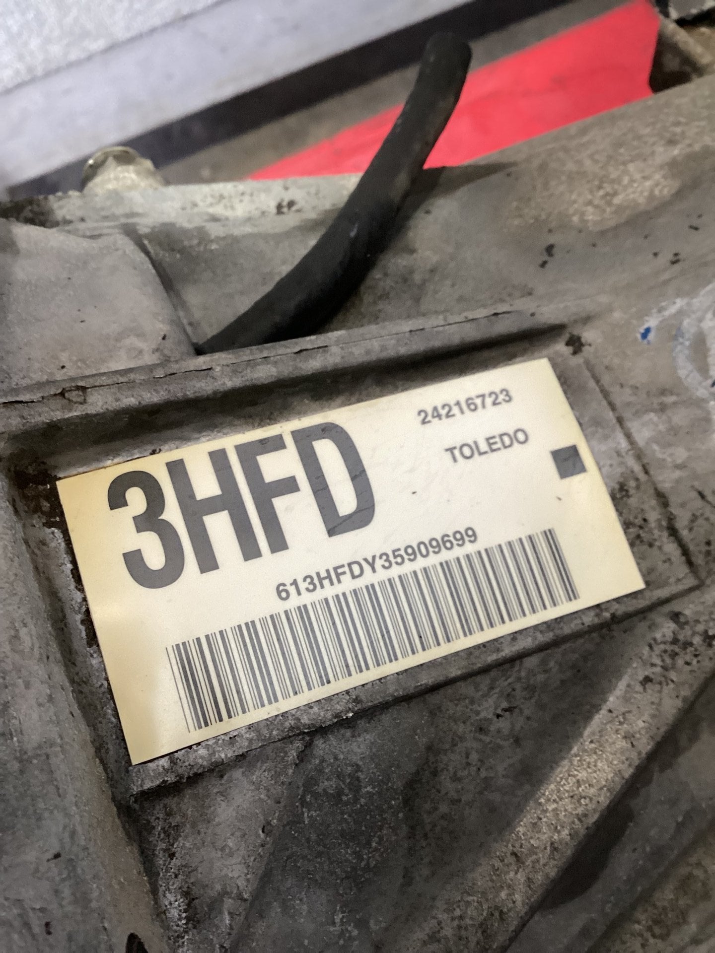 2003 Holden Commodore VY Transmission 613hfdy35909699