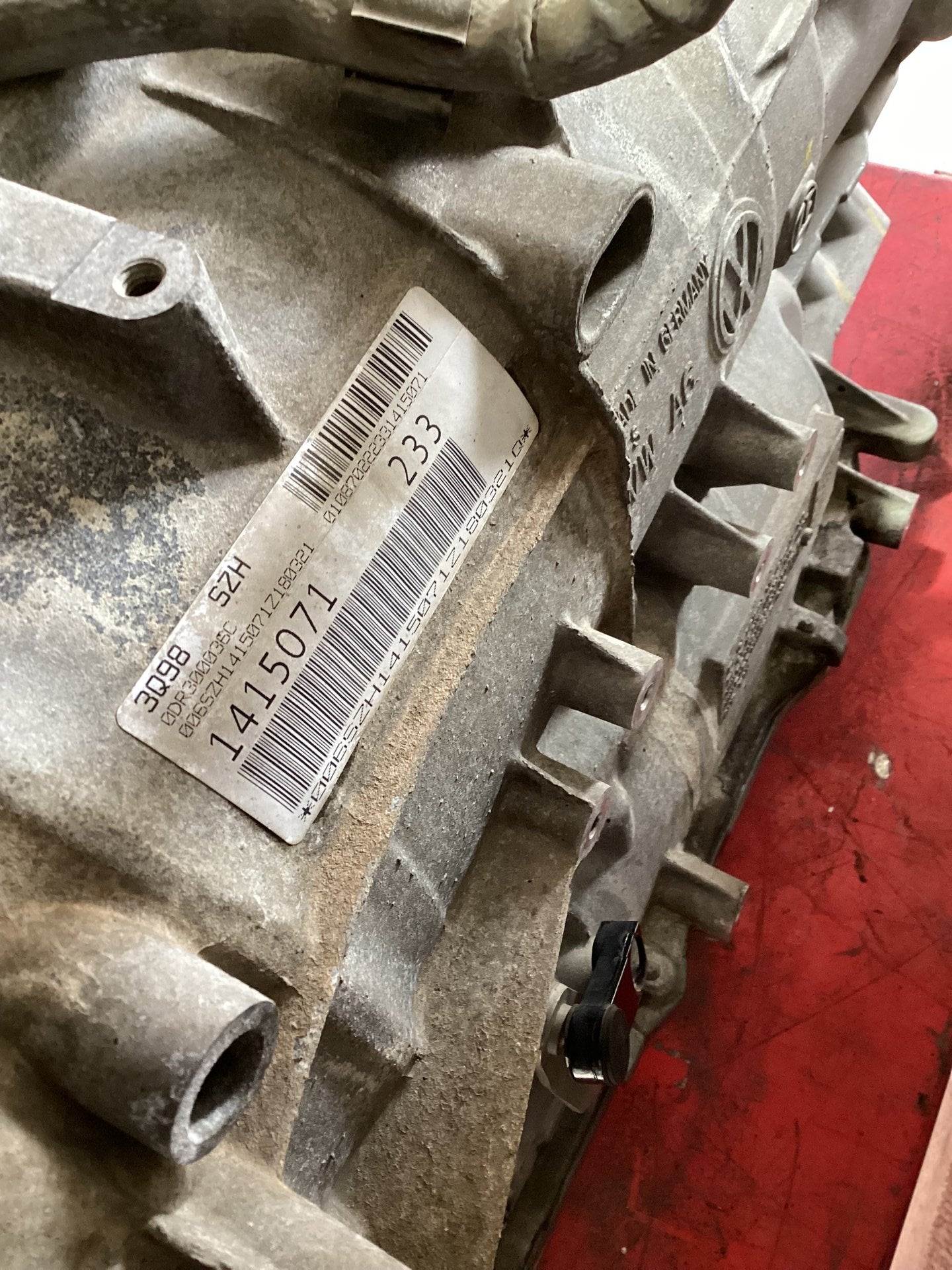 2018 Volkswagen Amarok Transmission