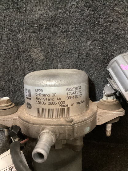2011 Holden Commodore VE Brake Vacuum Pump 92227002