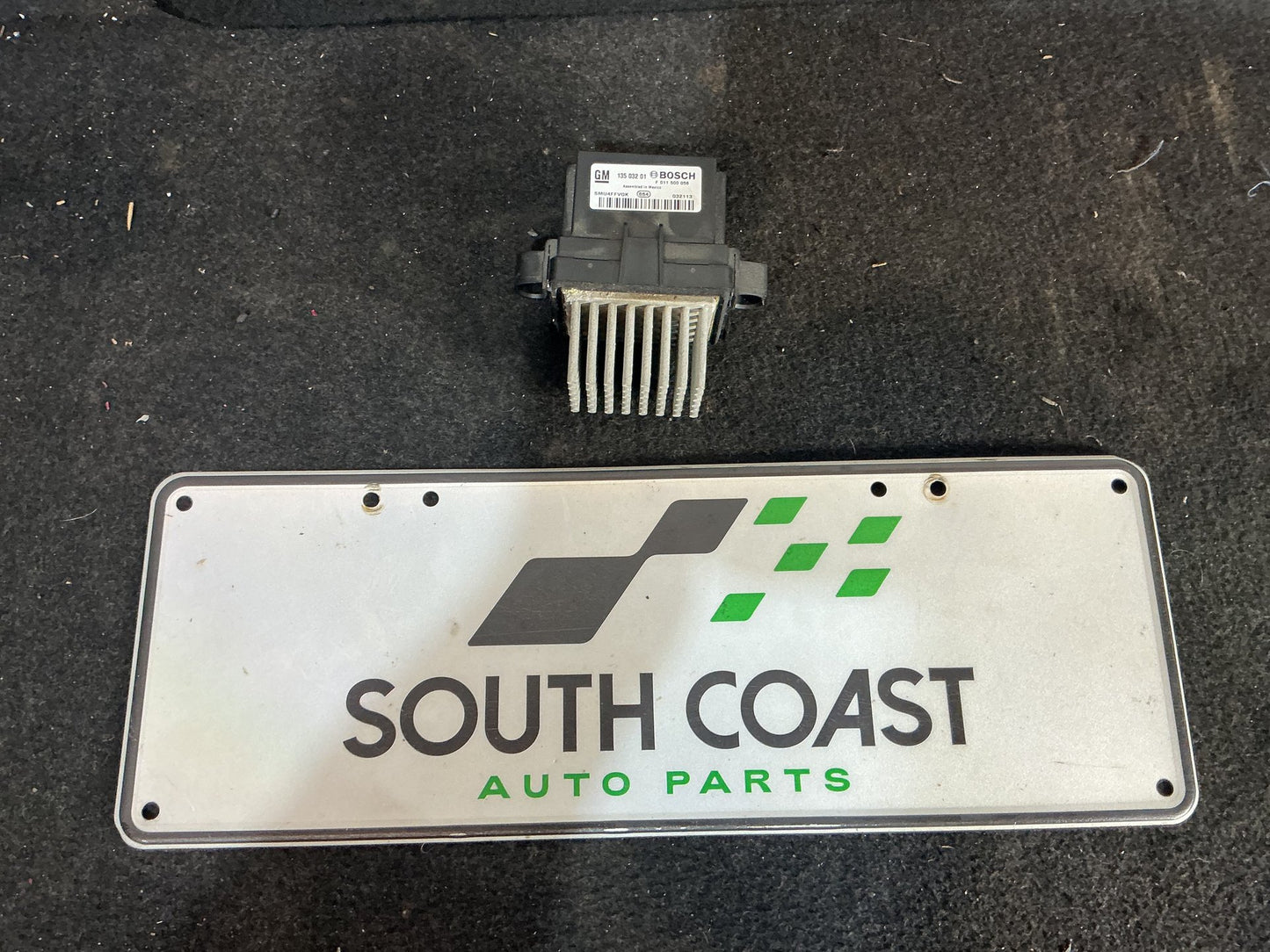 2013 Holden Ute VF  Fan Speed Resistor