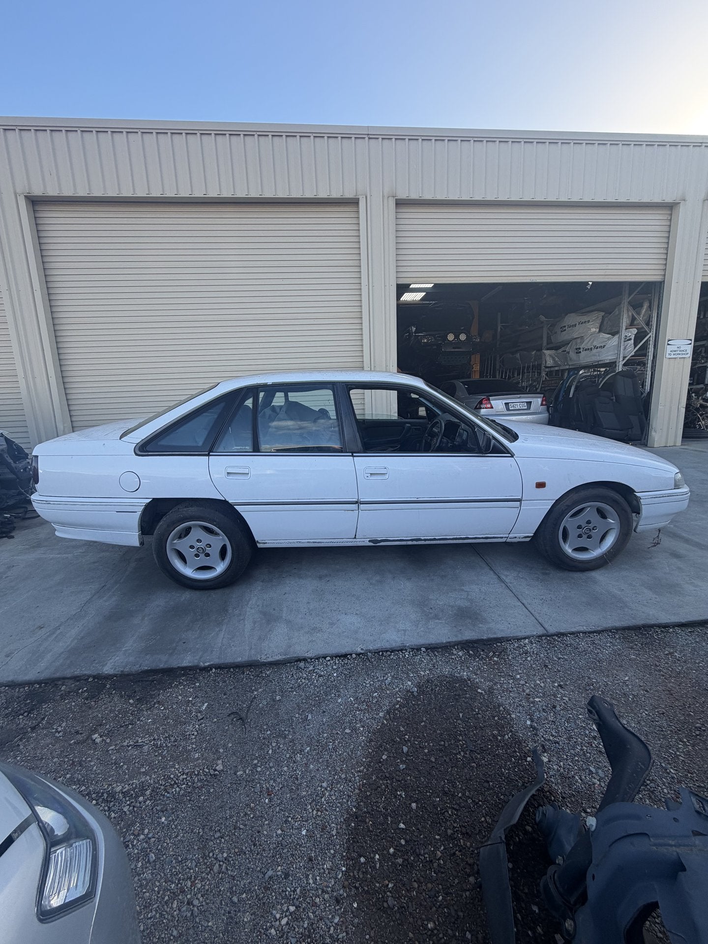 1992 Holden Commodore Executive VP White