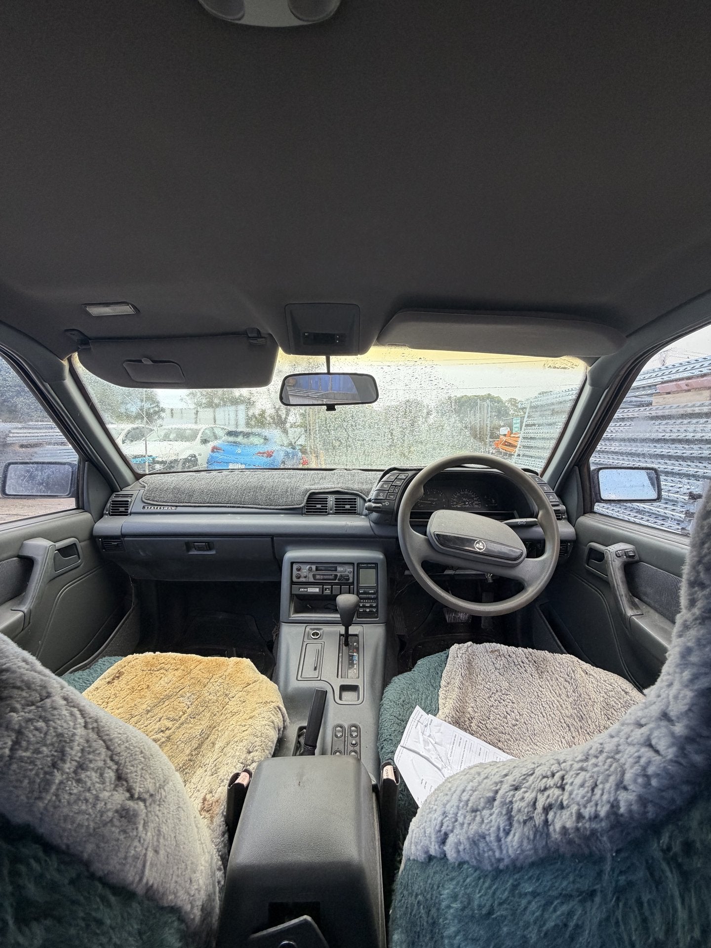 1990 Holden Statesman V8 VQ White